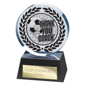 Emperor Thank You Coach Glass Award