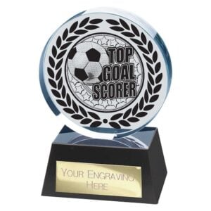 Emperor Top Goal Scorer Glass Award