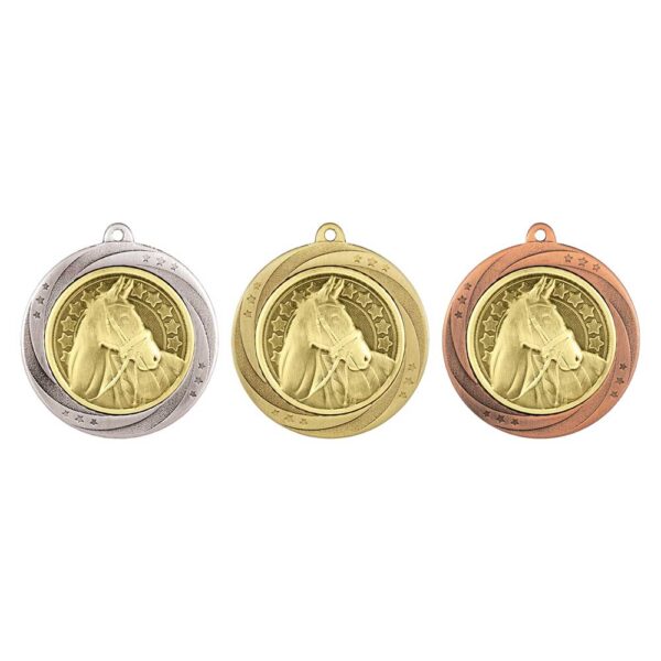 Superstar Equestrian Medal - Image 2