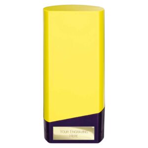 Prime Football Trophy Yellow and Purple