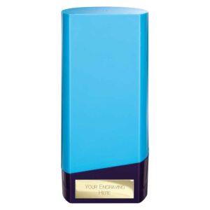 Prime Football Trophy Blue and Purple