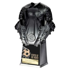 Invincible Shirt Player of Month Award Black and Silver