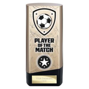 Prime Player of Match Trophy Gold and Black