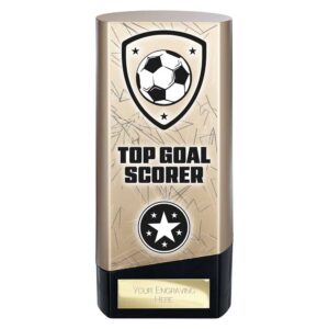 Prime Top Goal Scorer Trophy Gold and Black