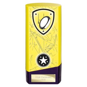 Prime Rugby Trophy Yellow and Purple