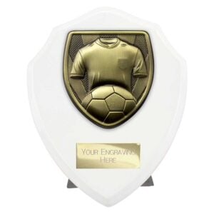 Cobra Shield Football Shirt and Ball Award White