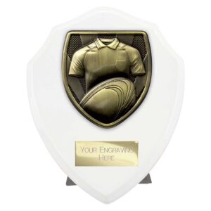 Cobra Shield Rugby Shirt and Ball Award White