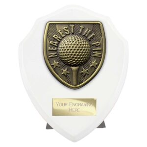 Cobra Shield Golf Nearest the Pin Award White
