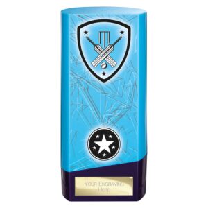 Prime Cricket Trophy Blue and Purple