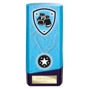 Prime Boxing Trophy Blue and Purple
