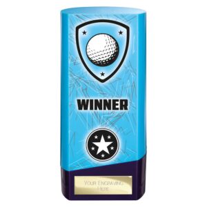 Prime Golf Trophy Blue and Purple