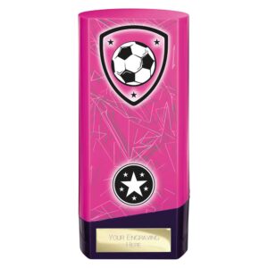 Prime Football Trophy Pink and Purple
