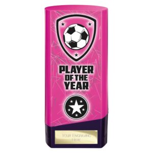 Prime Player of the Year Trophy Pink and Purple