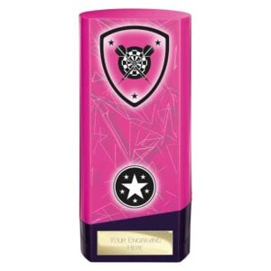 Prime Darts Trophy Pink and Purple