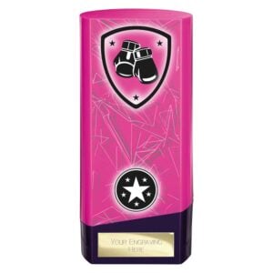 Prime Boxing Trophy Pink and Purple