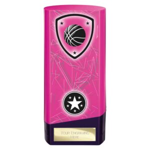 Prime Basketball Trophy Pink and Purple