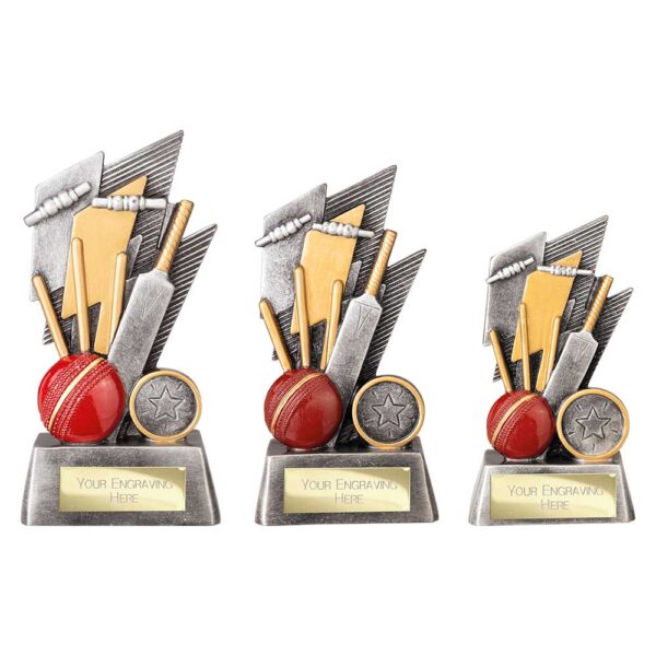 Strike Bolt Cricket Trophy - Image 2