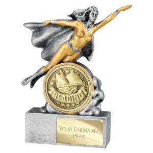 Hero Female Reading Trophy
