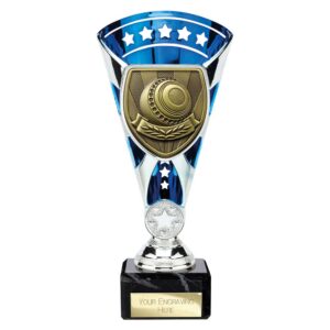 Cobra Star Trophy Cup Lawn Bowls Silver