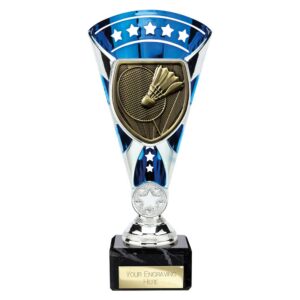 Cobra Star Trophy Cup Badminton Silver