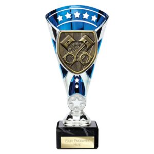 Cobra Star Trophy Cup Motorsport Piston Silver