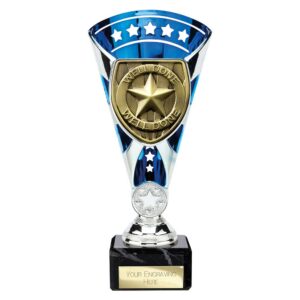 Cobra Star Trophy Cup Well Done Silver