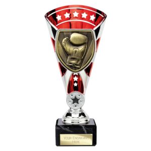 Cobra Star Trophy Cup Boxing Silver