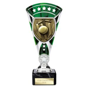 Cobra Star Trophy Cup Cricket Silver and Trophy