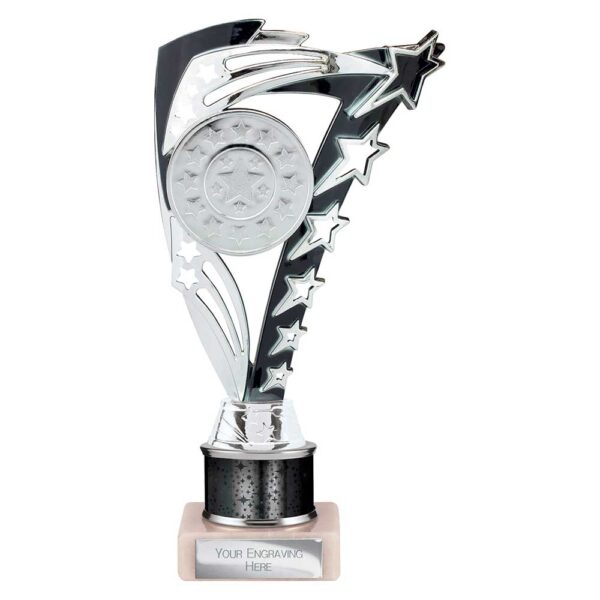 Frenzy Tube Trophy Silver and Black