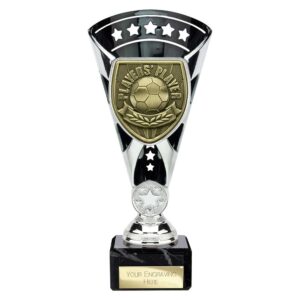 Cobra Star Trophy Cup Players Player Trophy Cup Silver and Black