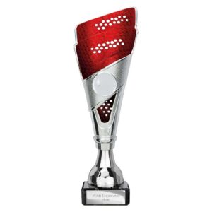 Predator Trophy Cup Silver and Red
