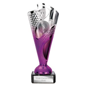 Rodeo Trophy Silver and Purple