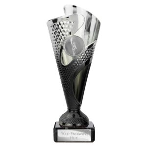 Rodeo Trophy Silver and Black