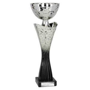 Spark Trophy Cup Silver and Black