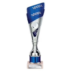 Predator Tube Trophy Silver and Blue