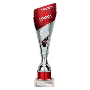 Predator Tube Trophy Silver and Red