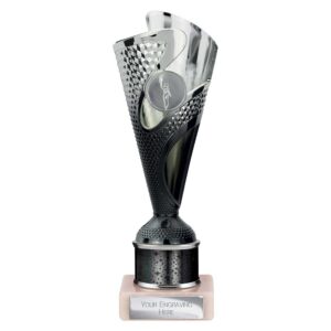 Rodeo Multisport Tube Trophy Silver and Black
