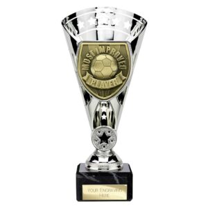Cobra Star Trophy Cup Most Improved Player Silver Trophy