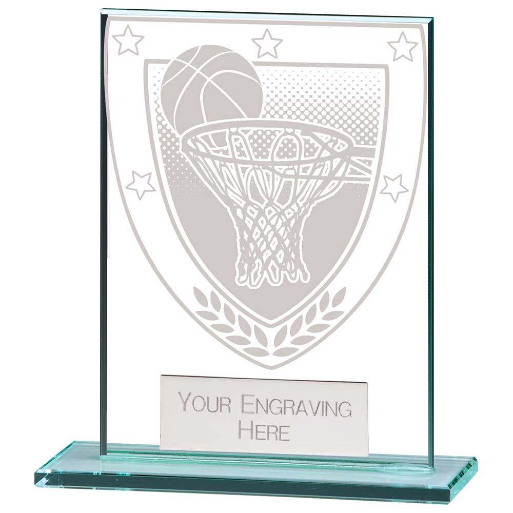 Millennium Basketball Jade Glass Award 2 Millennium Basketball Jade Glass Award - Image 2