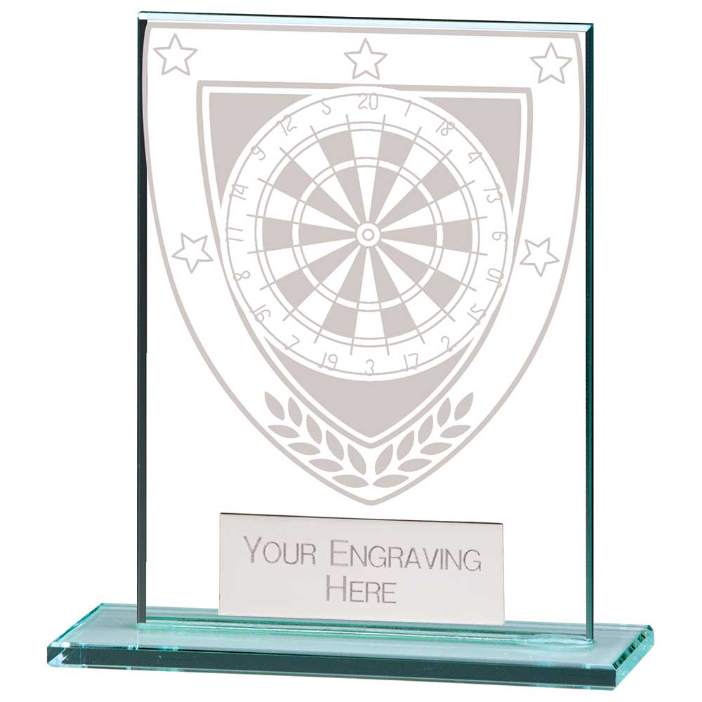 Millennium Darts Jade Glass Award 2 Millennium Darts Jade Glass Award - Image 2