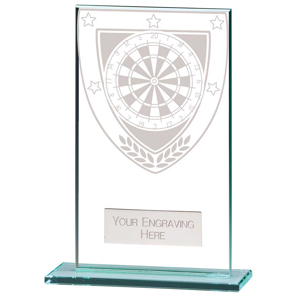 Millennium Darts Jade Glass Award 1 Millennium Darts Jade Glass Award