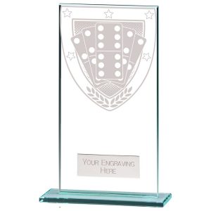 Millennium Dominoes Jade Glass Award