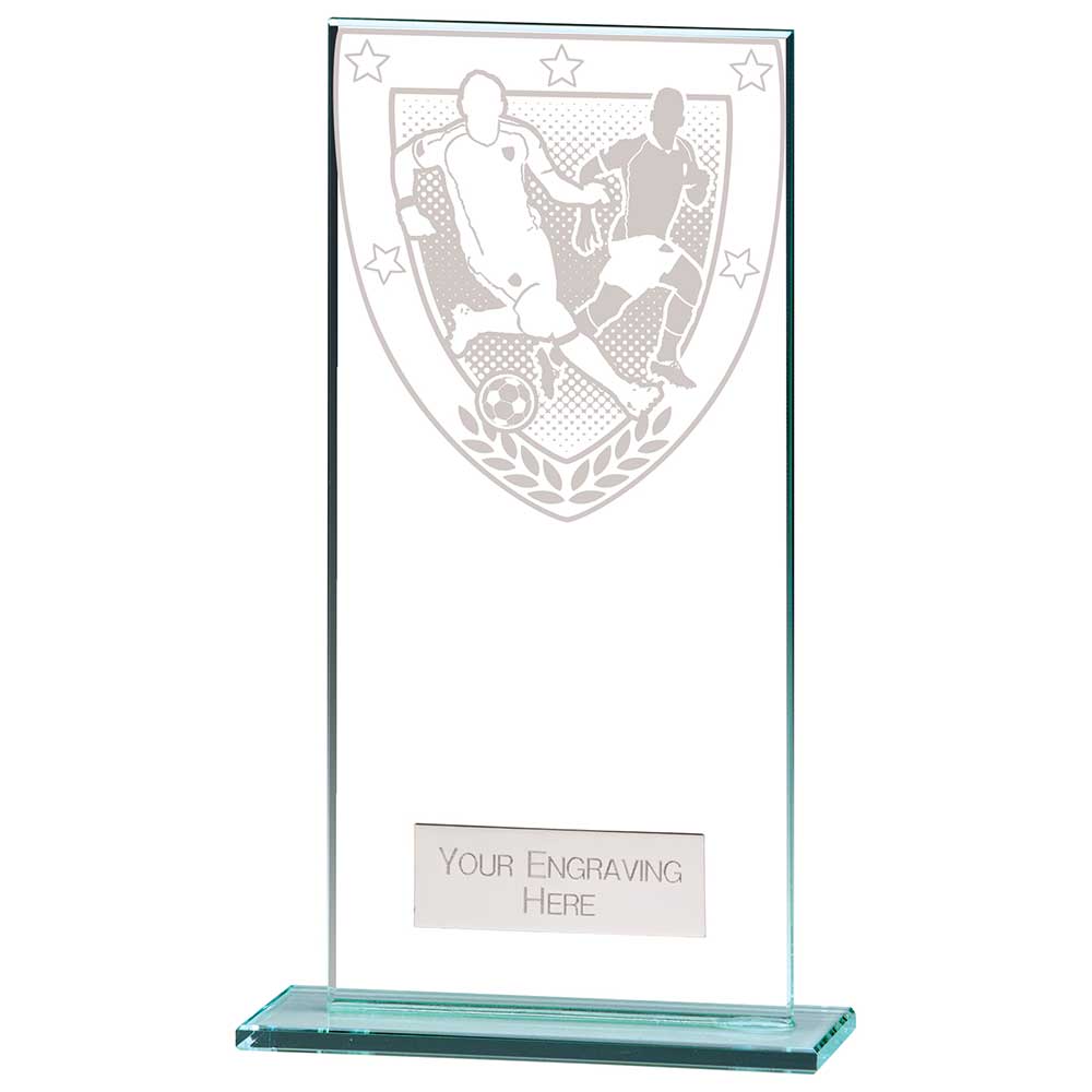 Millennium Football Jade Glass Award 6 Millennium Football Jade Glass Award - Image 6