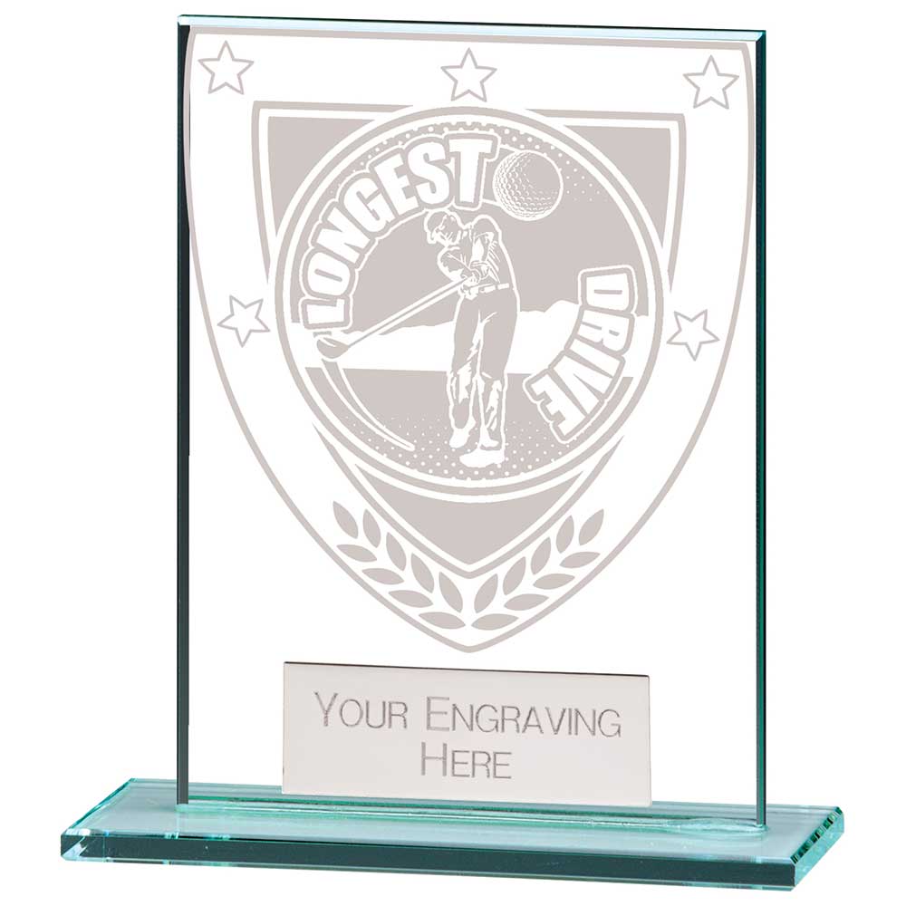 Millennium Longest Drive Jade Glass Award 2 Millennium Longest Drive Jade Glass Award - Image 2