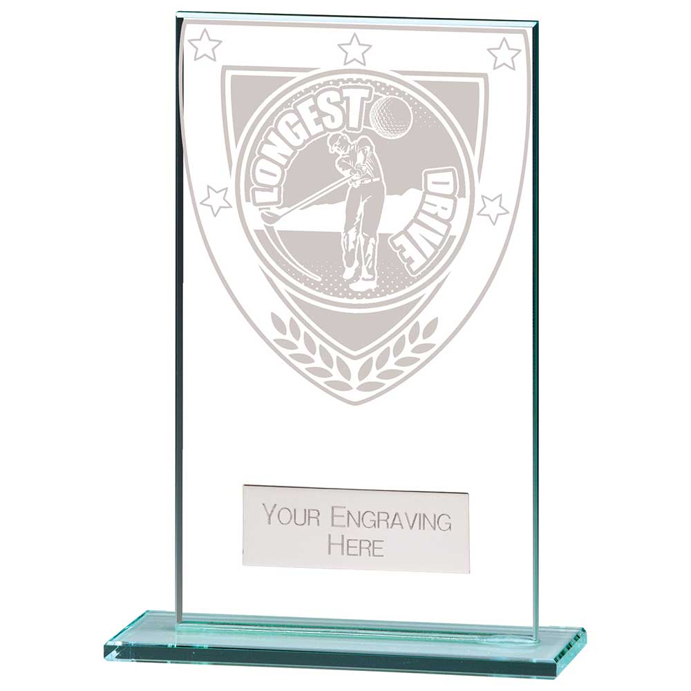 Millennium Longest Drive Jade Glass Award 1 Millennium Longest Drive Jade Glass Award