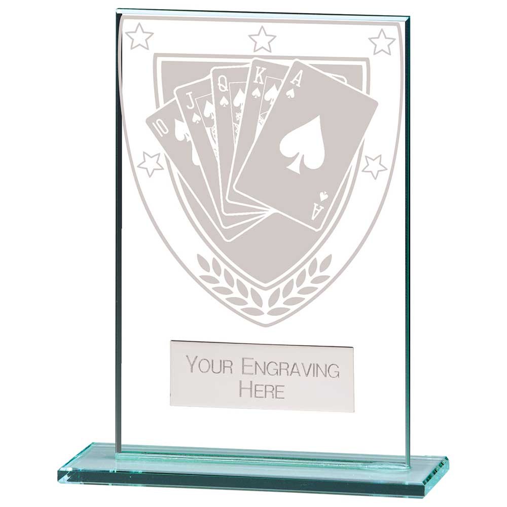 Millennium Poker Jade Glass Award 3 Millennium Poker Jade Glass Award - Image 3