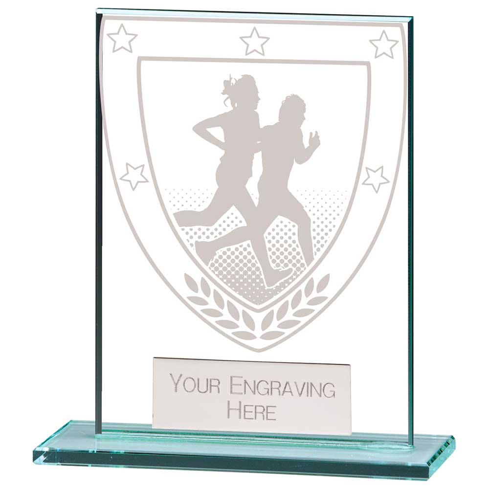 Millennium Running Jade Glass Award 3 Millennium Running Jade Glass Award - Image 3