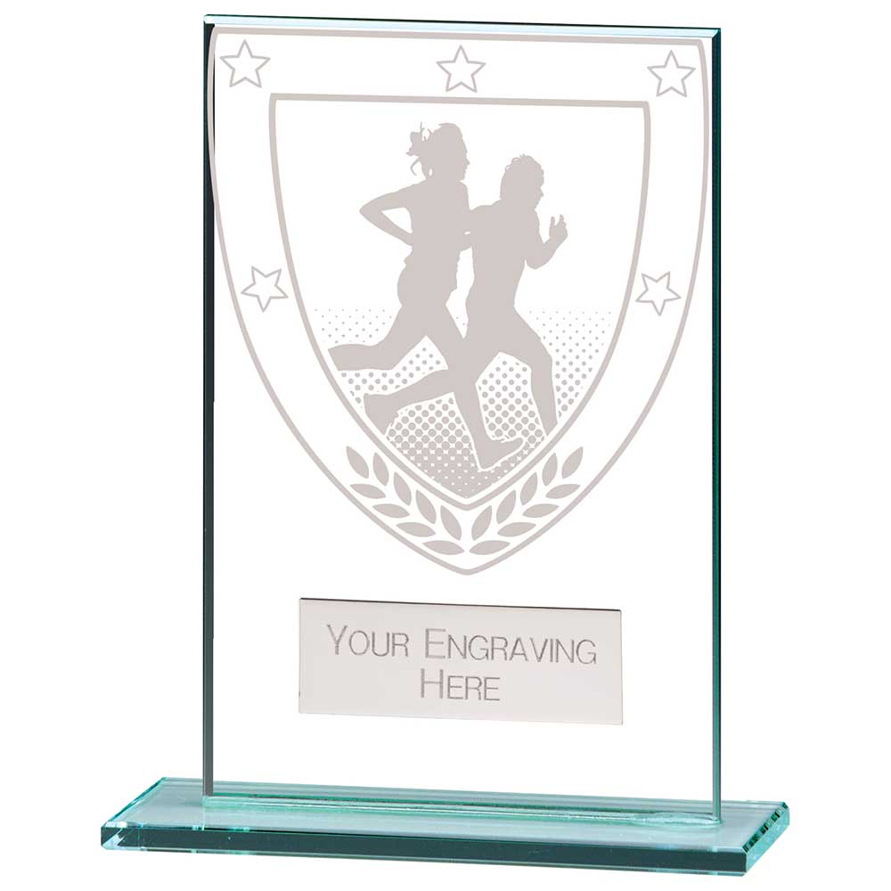 Millennium Running Jade Glass Award 4 Millennium Running Jade Glass Award - Image 4
