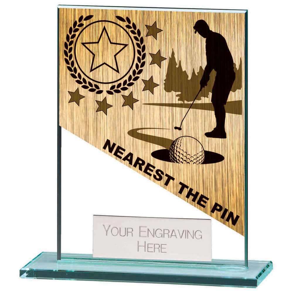 Mustang Nearest The Pin Jade Glass Award 6 Mustang Nearest The Pin Jade Glass Award - Image 6