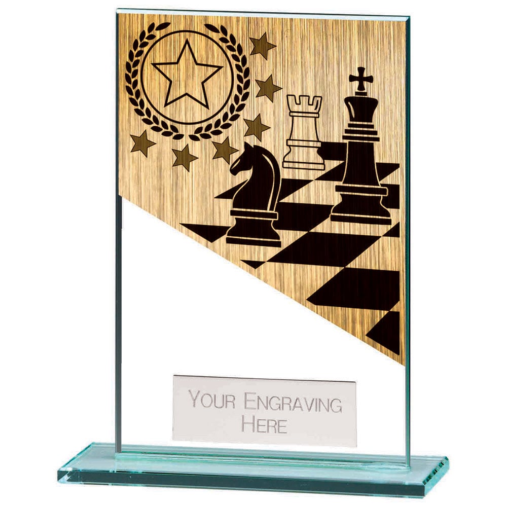 Mustang Chess Jade Glass Award 4 Mustang Chess Jade Glass Award - Image 4